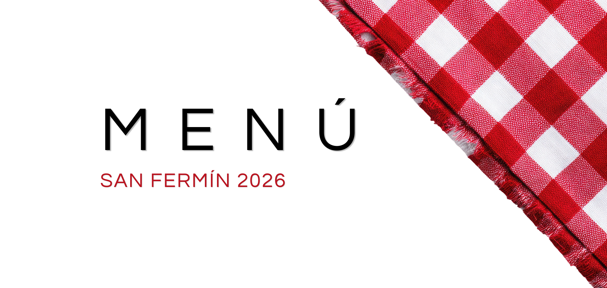 Menú Especial San Fermín 2026